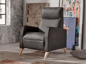 Sillón relax personalizable Zara: Fabricado en España por Acomodel.