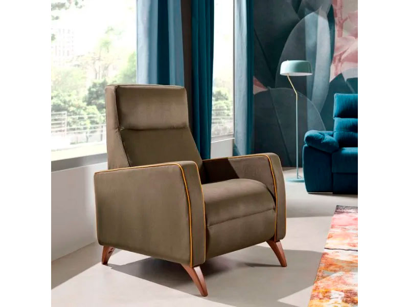 Sillón relax personalizable Zara: Fabricado en España por Acomodel. Foto 3