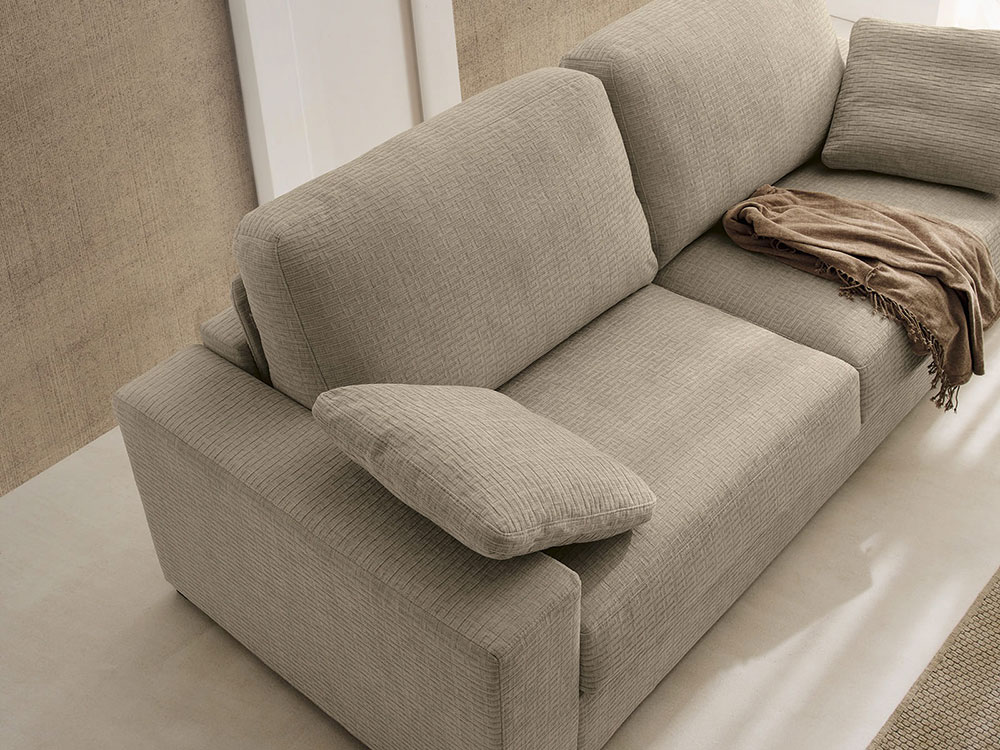Sofá cama personalizable Bari fabricado en España por Mopal Tapizados. Foto 3
