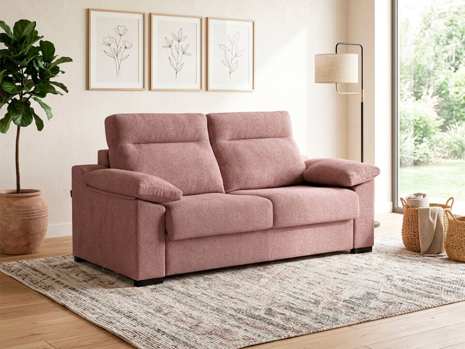 Sofá cama personalizable Tarancón fabricado en España por Frances Bañón. Foto 2