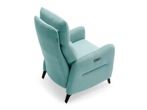 Sillón relax personalizable Mercury fabricado en España por Tapicerías Navarro. Foto 3