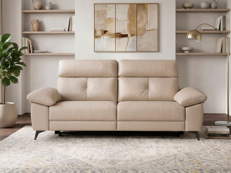 Sofá relax personalizable 756: Fabricado en España por Soriano Martínez. Foto 2