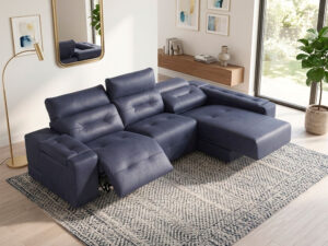 Sofá relax personalizable Ash fabricado en España por Acomodel. Foto 3