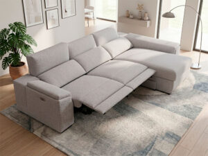 Sofá relax personalizable Telma fabricado en España por Acomodel. Foto 4
