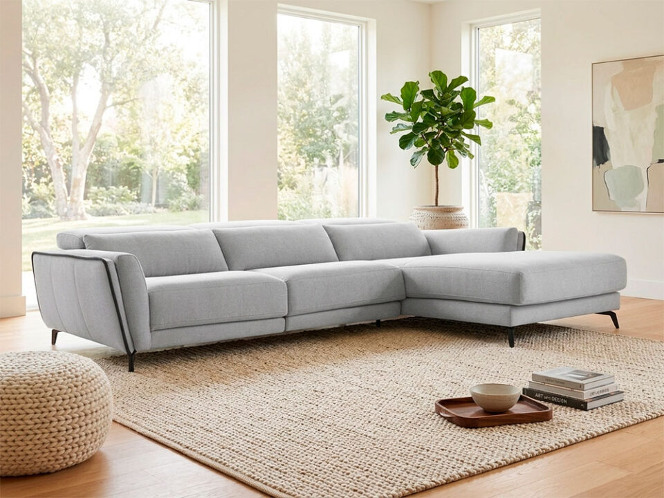 Sofá relax personalizable Tempo fabricado en España por Tapizados Priego. Foto 2