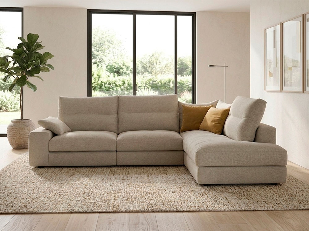 Sofá personalizable Izan fabricado en España por Torresol. Foto 4
