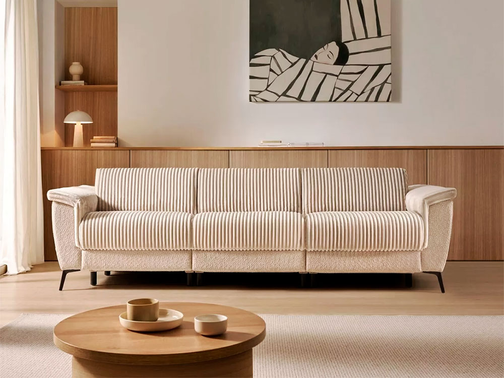Sofá Relax personalizable Selecto fabricado en España por Acomodel.