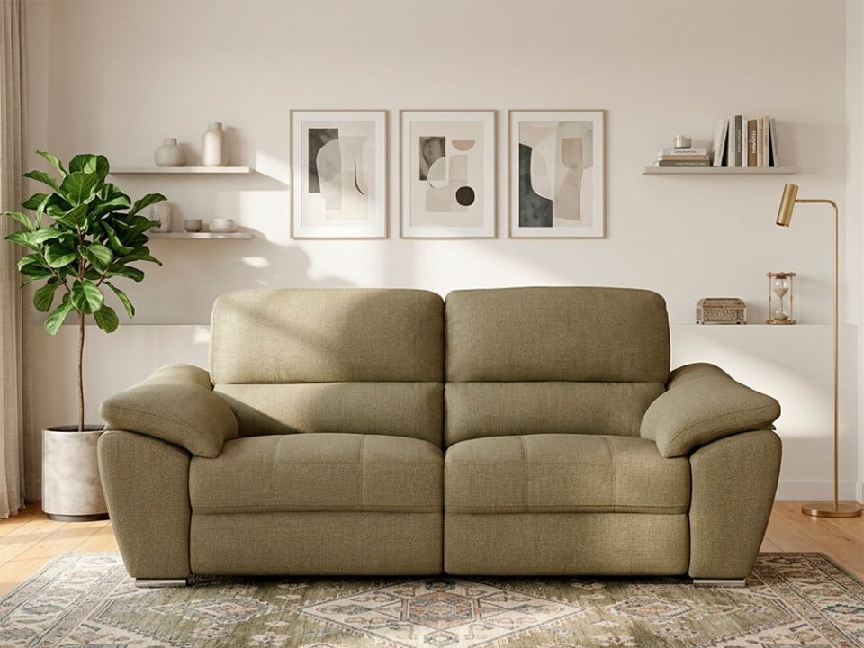 Sofá Relax personalizable Big Confort fabricado en España por Divani Star. Foto 2