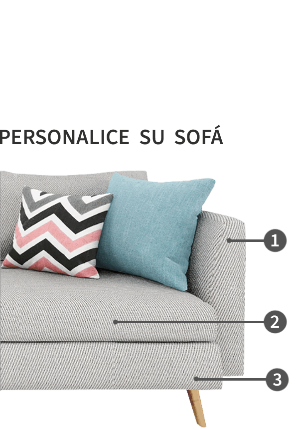 Personalice su Sofá con Sofassinfin