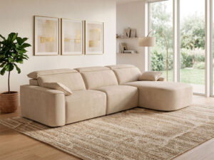 Sofá Relax personalizable Cora fabricado en España por Reyes Ordoñez.