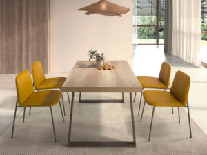 Mesa Comedor Extensible 4022 fabricado en España por Auxiliares Pinald. Foto 2